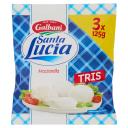 Tris Mozzarella Santa Lucia 125 g x3